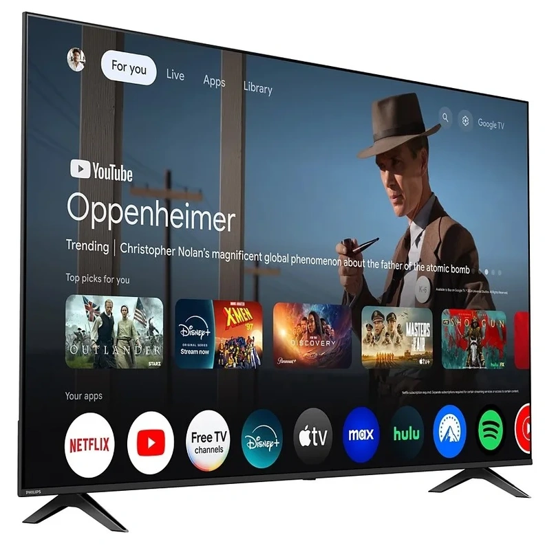 id.108 - Smart TV RCA 75" 4K Google TV 75UHDRC
