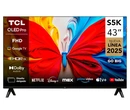 id.115 - Televisor TCL 43" QLED FHD Metálico