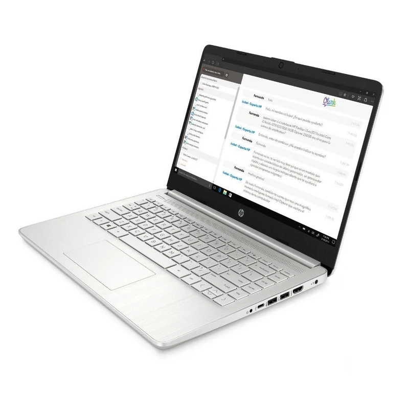 H.1779 - Laptop HP 14-dq3500la 14" HD | Intel Celeron N4500 | 8GB RAM | 256GB SSD | Wi-Fi 6 & BT 5.4 | Teclado Español - Plateado Natural