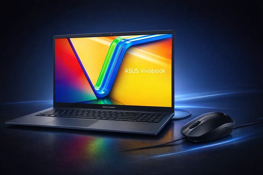 A.1801 - Laptop ASUS Vivobook 15 15.6" FHD | Intel Core 5 120U | 16GB RAM | 512GB SSD | Quiet Blue