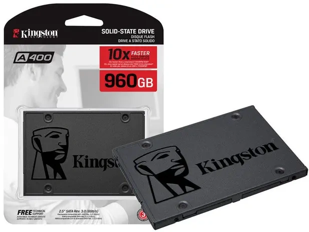 S.172 - SSD Kingston 960GB 2.5" SATA III | Tecnología 3D NAND | Alta Velocidad 6Gb/s