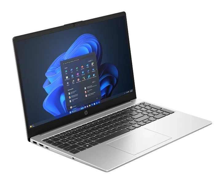 H.1796 - Laptop HP 250R G10 15.6" HD | Intel Core 5 120U (Hasta 5.0GHz, 10 Núcleos) | 16GB RAM | 512GB SSD PCIe M.2 | Plata Turbo