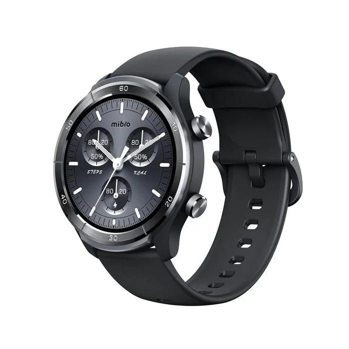 id.1065 - Smartwatch Mibro A3 1.39" HD 60 FPS | GPS Integrado | Llamadas Bluetooth 5.3 | 100 Modos Deportivos | Cuerpo de Aleación de Aluminio | Negro