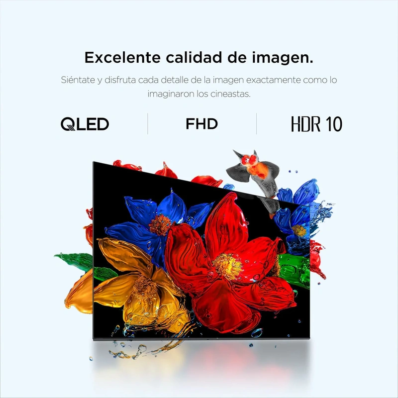 id.115 - Televisor TCL 43" QLED FHD Metálico