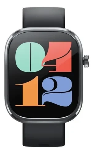 id.1066 - Smartwatch Mibro C4 2.01" HD | Llamadas Bluetooth 5.3 | 100 Modos Deportivos | Monitoreo de Salud | Resistencia 2ATM | Negro