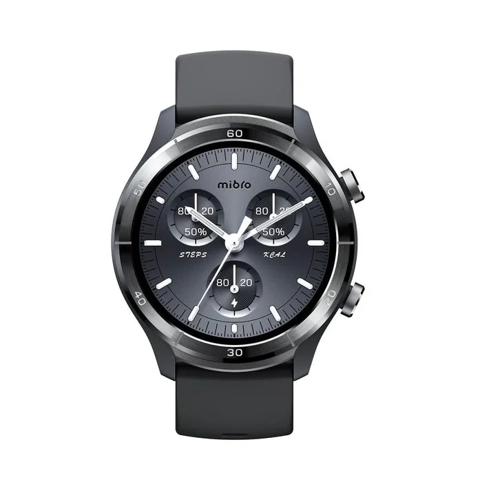 id.1065 - Smartwatch Mibro A3 1.39" HD 60 FPS | GPS Integrado | Llamadas Bluetooth 5.3 | 100 Modos Deportivos | Cuerpo de Aleación de Aluminio | Negro