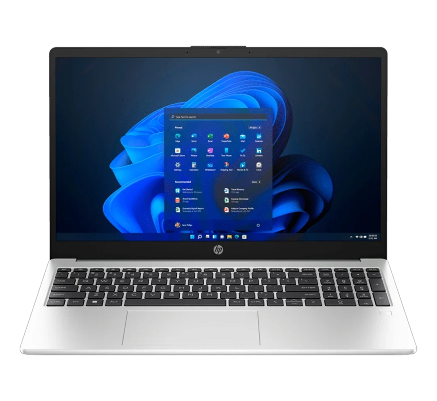 H.1792 - Laptop HP 255 G10 15.6" FHD | AMD Ryzen 7 7730U (Up to 4.5GHz, 8 Cores) | 16GB RAM | 512GB NVMe SSD | Plata Turbo