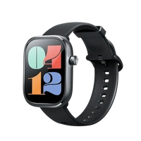 id.1066 - Smartwatch Mibro C4 2.01" HD | Llamadas Bluetooth 5.3 | 100 Modos Deportivos | Monitoreo de Salud | Resistencia 2ATM | Negro