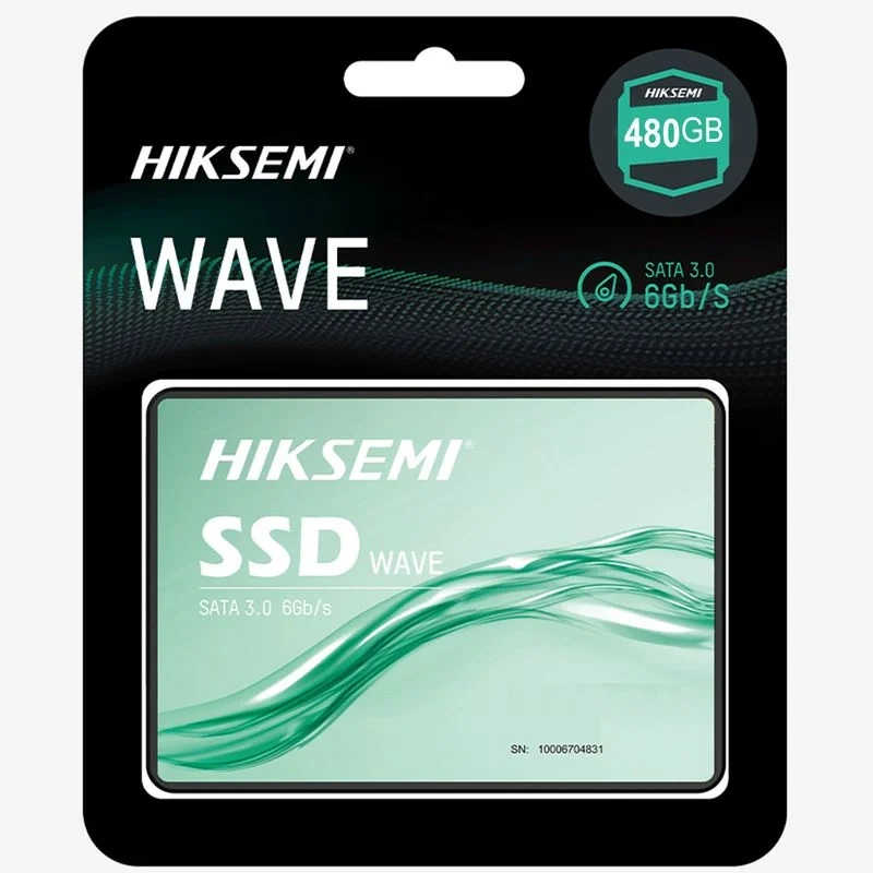 S.509 - SSD Hiksemi 480GB Wave(S) 2.5" SATA III | Lectura 550MB/s - Escritura 470MB/s | Alta Velocidad 6Gb/s