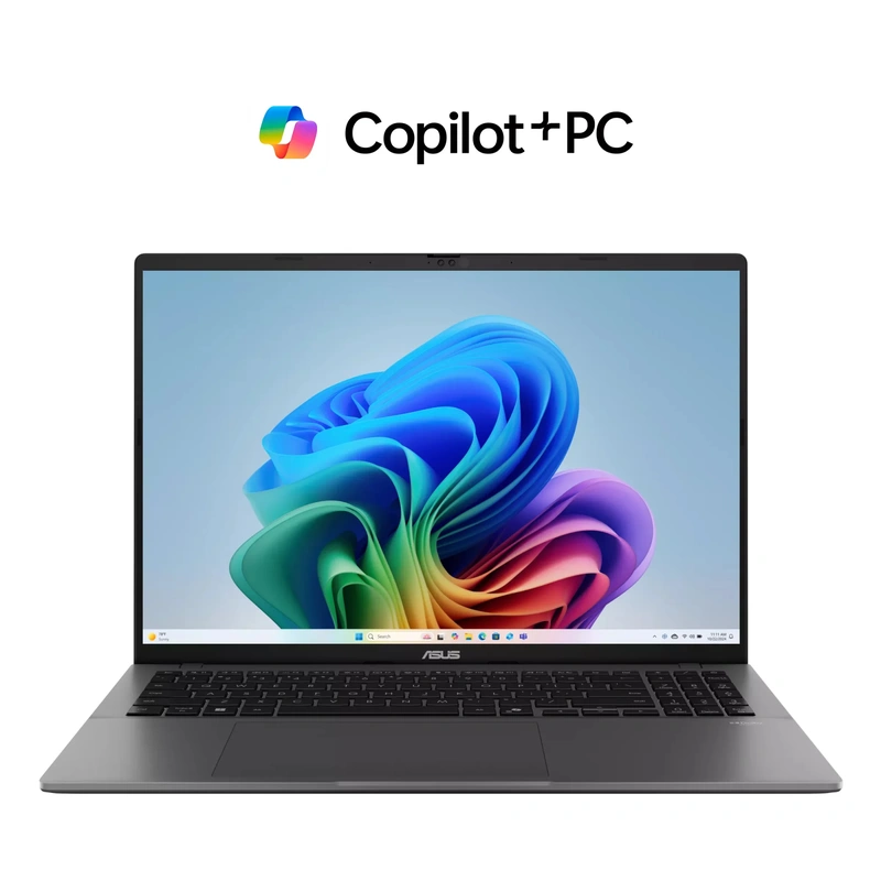 id.1831 - Laptop ASUS VivoBook S16 16" WUXGA 144Hz | AMD Ryzen 9 270 | 16GB DDR5 | 1TB SSD | Matte Gray | Kit con Mochila y Mouse