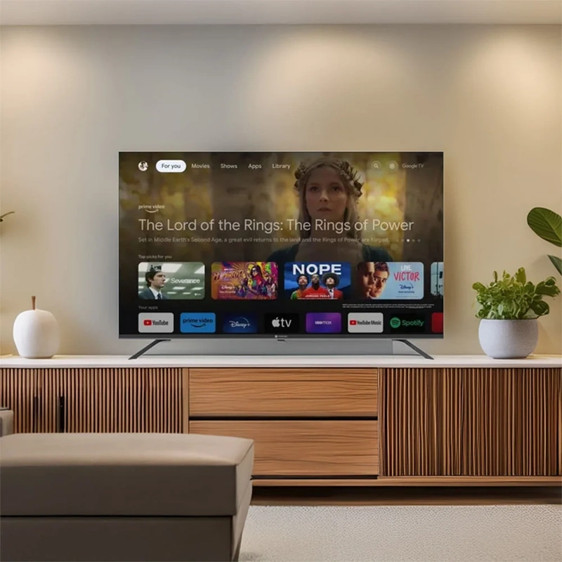 id.136 - Smart TV Motorola 86" QLED 4K Google TV 86TMKQLED