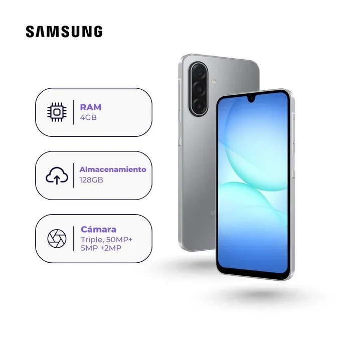 id.338 - Samsung Galaxy A17 128GB en Tena | Gris | Garantía Oficial